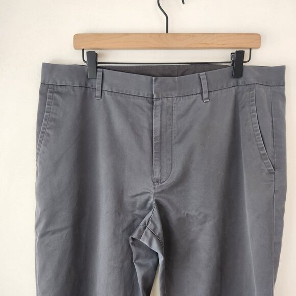 Bonobos Grey Friday Pants Straight Leg Trousers Career Men's 35x34 - Picture 3 of 9